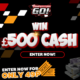 500 cash 49p